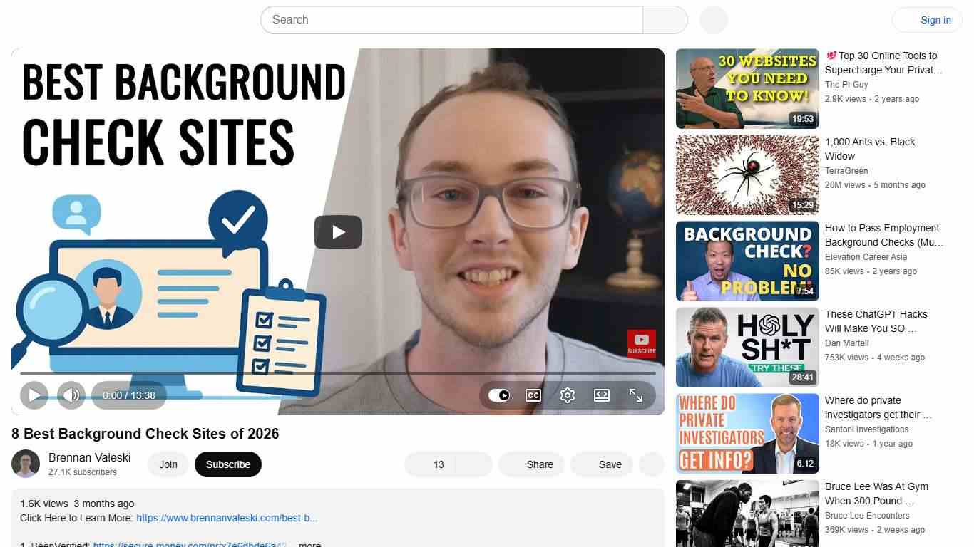 8 Best Background Check Sites of 2026 - YouTube